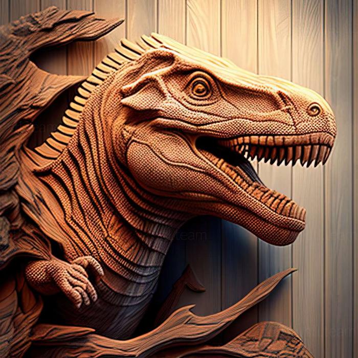 3D модель Буріанозавр (STL)